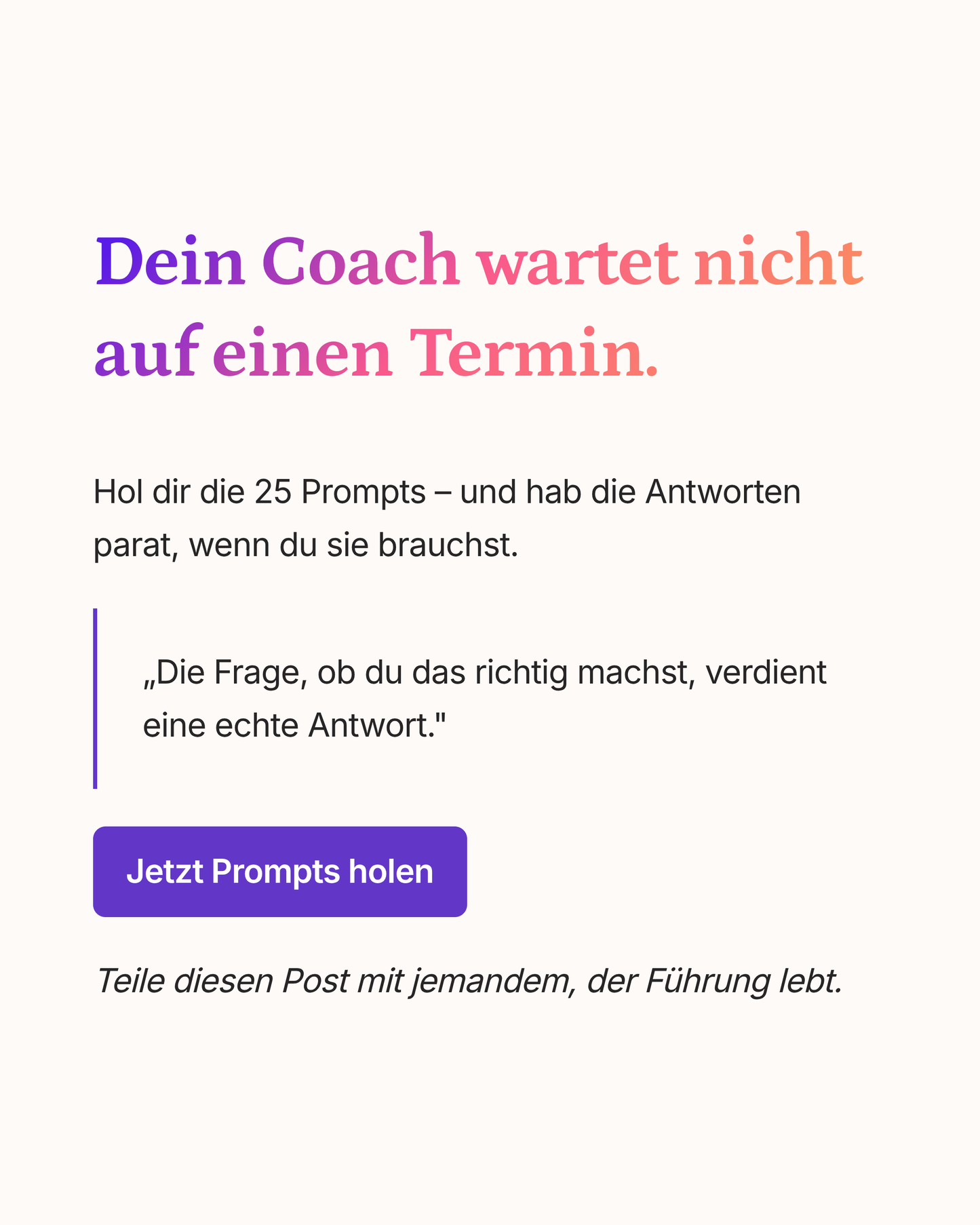 Das KI-Prompt-Paket für Führungskräfte der Zukunft