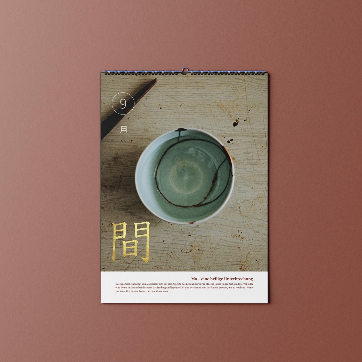 Kintsugi Japan Foto Kalender - Finde-Zukunft Shop