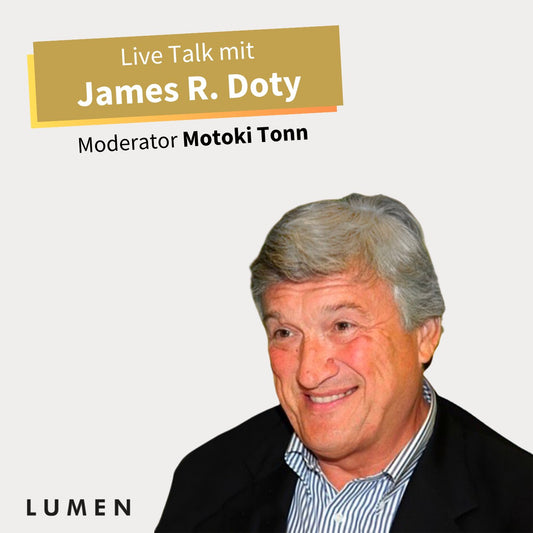 Live Talk mit James R. Doty – Live Kurs - Finde-Zukunft Shop